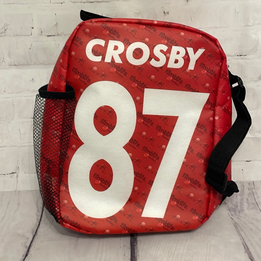 Tim Hortons Sidney Crosby 87 Insulated Lunch Bag Brand New